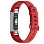 FitBit Alta HR siliconen bandje met gesp - Maat: Large - Rood