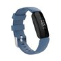 Fitbit Inspire 2 &amp; Ace 3 - Sportbandje met gesp - Maat: Large - Blauw