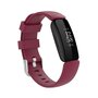 Fitbit Inspire 2 &amp; Ace 3 - Sportbandje met gesp - Maat: Large - Bordeaux