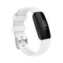 Fitbit Inspire 2 &amp; Ace 3 - Sportbandje met gesp - Maat: Large - Wit