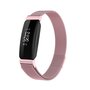 Fitbit Inspire 2 &amp; Ace 3 Milanese bandje - Maat: Large  - Ros&eacute; Goud