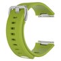 Fitbit Ionic siliconen bandje met gesp - Maat: Large - groen