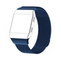 Fitbit Ionic Milanese bandje - Maat: Small - Blauw