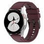 Siliconen gesp bandje - Bordeaux - Samsung Galaxy Watch 4 - 40mm &amp; 44mm