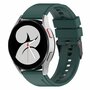 Siliconen gesp bandje - Groen - Samsung Galaxy Watch 4 - 40mm &amp; 44mm