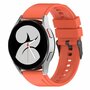 Siliconen gesp bandje - Oranje - Samsung Galaxy Watch 4 - 40mm &amp; 44mm