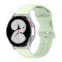 Solid color sportband - Groen - Samsung Galaxy Watch 4 - 40mm &amp; 44mm