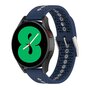 Dot Pattern bandje - Donkerblauw - Samsung Galaxy Watch 4 - 40mm &amp; 44mm
