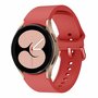 Samsung Galaxy Watch 4 - 40mm &amp; 44mm - Classic sportbandje - Rood