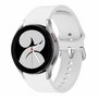 Samsung Galaxy Watch 4 - 40mm &amp; 44mm - Classic sportbandje - Wit