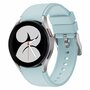 Samsung Galaxy Watch 4 - 40mm &amp; 44mm - Siliconen sportband - Lichtblauw