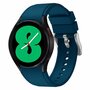 Samsung Galaxy Watch 4 - 40mm &amp; 44mm - Siliconen sportband - Blauwgroen