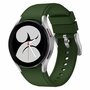 Samsung Galaxy Watch 4 - 40mm &amp; 44mm - Siliconen sportband - Groen