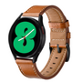 lederen bandje - Bruin - Samsung Galaxy Watch 4 - 40mm &amp; 44mm