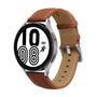 Premium Leather bandje - Bruin - Samsung Galaxy Watch 4 - 40mm &amp; 44mm