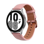 Premium Leather bandje - Oudroze - Samsung Galaxy Watch 4 - 40mm &amp; 44mm