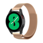 Milanese bandje - Champagne goud - Samsung Galaxy Watch 4 - 40mm / 44mm