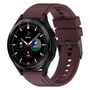 Siliconen gesp bandje - Bordeaux - Samsung Galaxy Watch 4 Classic - 42mm &amp; 46mm
