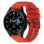 Siliconen gesp bandje - Rood - Samsung Galaxy Watch 4 Classic - 42mm &amp; 46mm