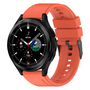 Siliconen gesp bandje - Oranje - Samsung Galaxy Watch 4 Classic - 42mm &amp; 46mm