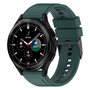 Siliconen gesp bandje - Groen - Samsung Galaxy Watch 4 Classic - 42mm &amp; 46mm