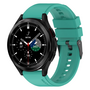 Siliconen gesp bandje - Turquoise - Samsung Galaxy Watch 4 Classic - 42mm &amp; 46mm