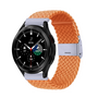 Braided nylon bandje - Oranje - Samsung Galaxy Watch 4 Classic - 42mm / 46mm