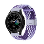 Braided nylon bandje - Lichtpaars / paars - Samsung Galaxy Watch 4 Classic - 42mm / 46mm