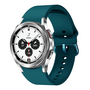 Samsung Galaxy Watch 4 Classic - 42mm &amp; 46mm - Classic sportbandje - Blauwgroen