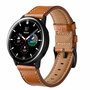 lederen bandje - Bruin - Samsung Galaxy Watch 4 Classic - 42mm &amp; 46mm