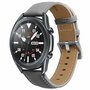 Premium Leather bandje - Grijs - Samsung Galaxy Watch 4 Classic - 42mm &amp; 46mm