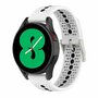 Dot Pattern bandje - Wit - Samsung Galaxy Watch 3 - 45mm