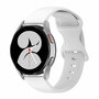 Solid color sportband - Wit - Samsung Galaxy Watch 3 - 45mm