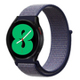 Sport Loop nylon bandje - Donkerblauw - Samsung Galaxy Watch 3 - 45mm
