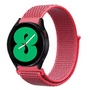 Sport Loop nylon bandje - Donkerroze - Samsung Galaxy Watch 3 - 45mm