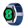 Braided nylon bandje - Blauw - Samsung Galaxy Watch 3 - 41mm