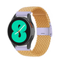 Braided nylon bandje - Geel - Samsung Galaxy Watch 3 - 41mm