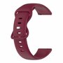 Solid color sportband - Bordeaux - Samsung Galaxy Watch Active 2