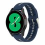 Dot Pattern bandje - Donkerblauw - Samsung Galaxy Watch Active 2