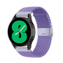 Braided nylon bandje - Paars - Samsung Galaxy Watch Active 2