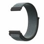 Sport Loop nylon bandje - Donkergrijs / blauw gem&ecirc;leerd - Samsung Galaxy Watch Active 2