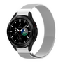 Samsung Galaxy Watch 4 Classic - 42mm / 46mm - Milanese bandje (ronde connector) - Zilver