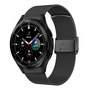 Samsung Galaxy Watch 4 Classic - 42mm &amp; 46mm - Milanese bandje met klemsluiting - Zwart