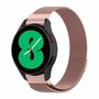 Samsung Galaxy Watch 4 - 40mm / 44mm - Milanese bandje (ronde connector) - Ros&eacute; goud