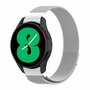 Samsung Galaxy Watch 4 - 40mm / 44mm - Milanese bandje (ronde connector) - Zilver