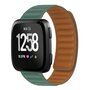 Fitbit Versa 3/4 &amp; Sense 1/2 - Siliconen Loop bandje - Groen