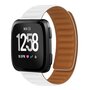 Fitbit Versa 3/4 &amp; Sense 1/2 - Siliconen Loop bandje - Wit