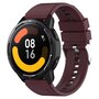 Siliconen sportband - Wijnrood - Samsung Galaxy Watch 3 - 45mm