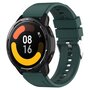 Siliconen sportband - Donkergroen - Samsung Galaxy Watch 3 - 45mm