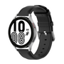 Classic leren bandje - Zwart - Samsung Galaxy Watch 4 - 40mm &amp; 44mm